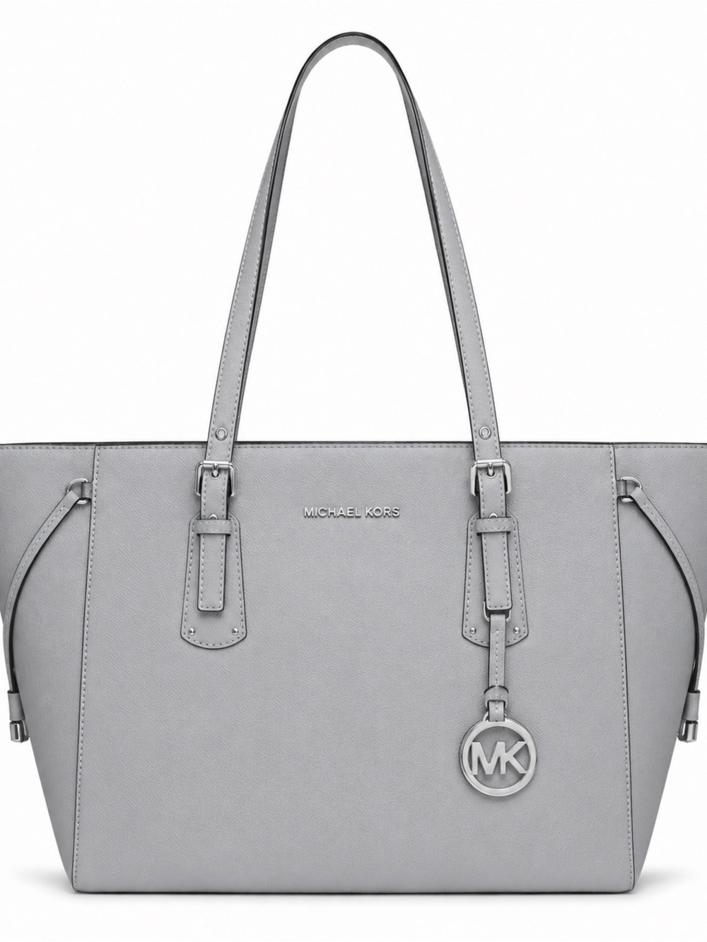 Michael Kors Gray Saffiano Leather Tote
